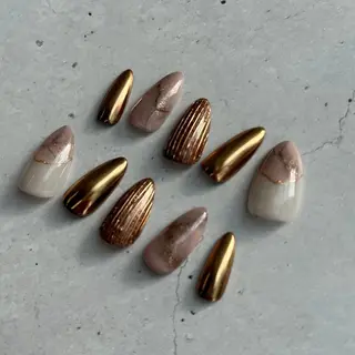 ネイル ⭐︎休業中の練習⭐︎ JNA認定講師髙橋のネイルデザイン