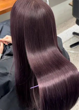 ロング ハイトーン/ラベンダ ー/ユイナ🪄のヘアスタイル