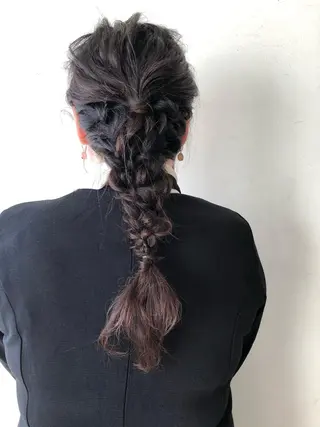 ヘアアレンジ 🌻韓国風ヘア🌻 ✨🌷ナナコ🌷のヘアスタイル