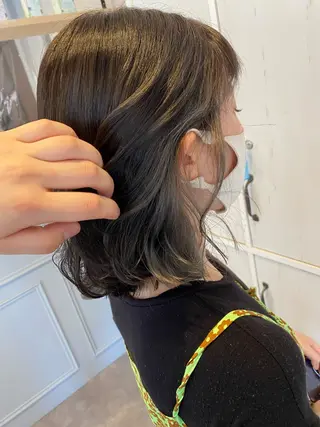 カラー ELLE&SALLY 石野のヘアスタイル