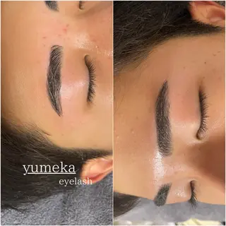 アイブロウ yume   eyelash所属・yumeka 【eyelash】のマツエク・マツパデザイン