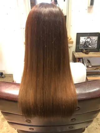 ロング カラー オオシロ ユウマのヘアスタイル