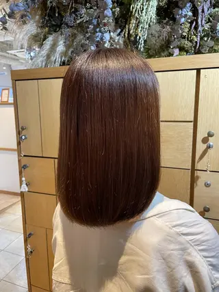 ミディアム パーマ 🍬kanami 🍬ボブ/暖色カラーのヘアスタイル