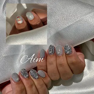 ネイル ネイルサロンAim河原町[ヘアセット　ヘアエクステ　着付　専門店]所属・Aim🌿 kanaのネイルデザイン
