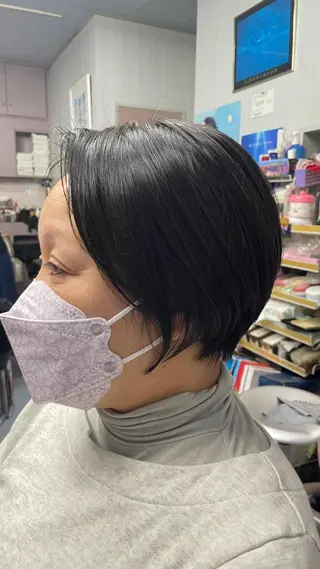 ショート 美容室るーじゅ所属・美容室 るーじゅ/しいの木台のマツエク・マツパデザイン