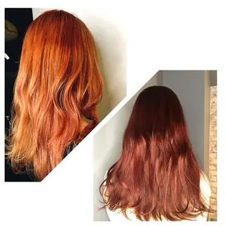 セミロング カラー 顔まわり職人🇰🇷 韓国ヘア/KAITOのヘアスタイル