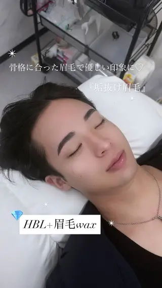 メンズ アイブロウ 垢抜け美眉♡ /momoの眉毛・アイブロウイメージ