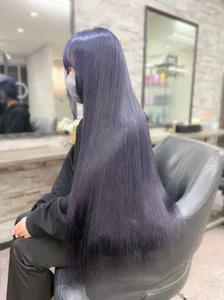 ロング カラー ハイトーンエクステ 🎩カズキ🎩のヘアスタイル