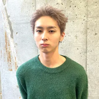 ショート カラー メンズ men's 特化 ✨ソウタのヘアスタイル