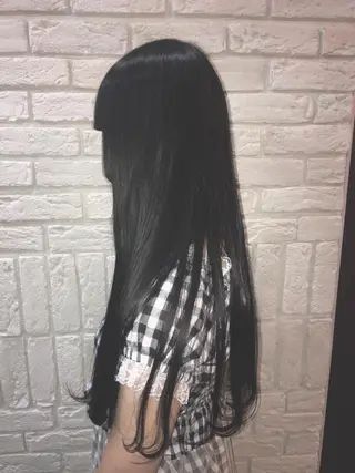 ロング 🦉静かに過ごしたい 方、個室席🦉タナカのヘアスタイル