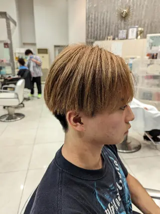 カラー メンズ 髪質改善 カミムラのヘアスタイル