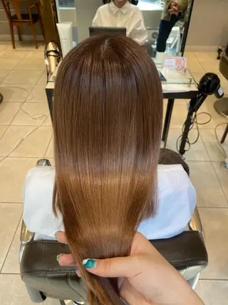 ロング 韓国ヘア🍒渡辺 咲🍒のヘアスタイル