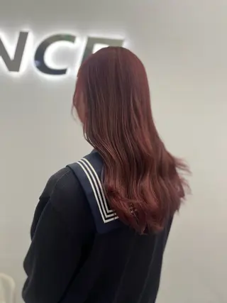 セミロング カラー ヘアアレンジ 愛されカラー🩷 はるなのヘアスタイル