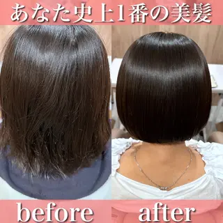 ショート 髪質改善＆縮毛矯正専門店LAMRON所属・☁究極自然な縮毛矯正 ︎︎☁横山寛人︎︎☁のヘアスタイル
