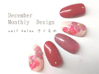 ネイル さくらや❤ パラジェル使用のネイルデザイン