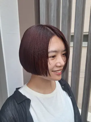 ショート yolo.所属・夜特化型ヘアサロン 𓃱yolo.タナベのヘアスタイル