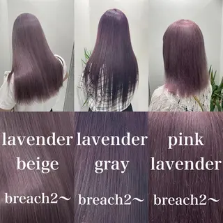 ミディアム カラー ヘアアレンジ レイヤー/艶ベージュ /🎀Saki🎀のヘアスタイル