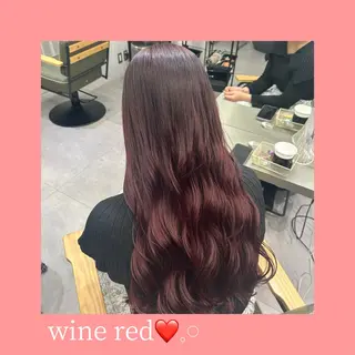 ロング カラー aoi/暖色カラー/ プツッとボブ🎀のヘアスタイル