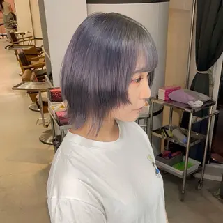 カラー LUNTY NAMBA 難波駅前店所属・透け感ベージュ 🪐REN🪐のヘアスタイル