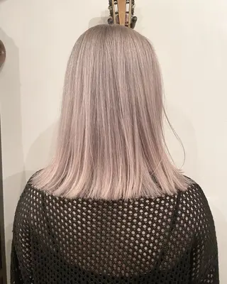 ミディアム カラー 篠江 廉のヘアスタイル