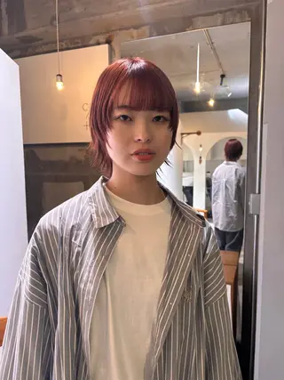 ショート mirai /透明感カラーのヘアスタイル