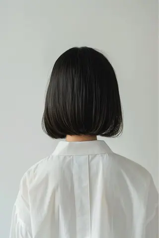 ミディアム 高橋 遥香のヘアスタイル