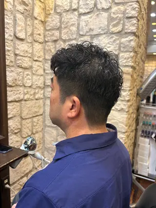パーマ メンズ MIKU ♡彡のヘアスタイル