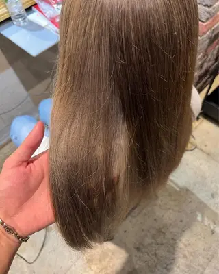 ロング カラー 吉沢遣人/レイヤー 艶カラー/パーマのヘアスタイル