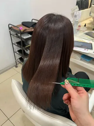 セミロング カラー 🤎ベージュカラー/ 髪質改善/山岸🤎のヘアスタイル
