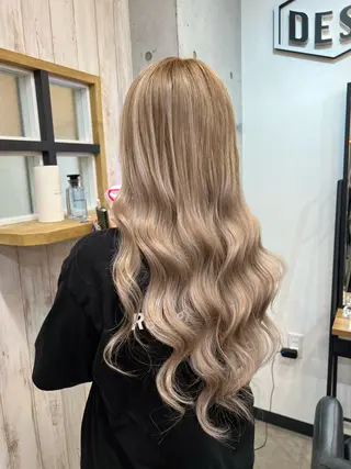 ロング カラー 【DEST】 KAHOのヘアスタイル