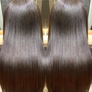 ロング ツバサ 髪質改善のヘアスタイル