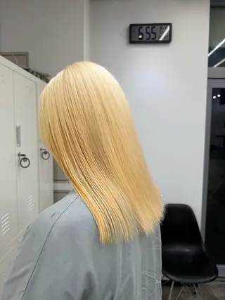 ミディアム ✨ハイトーンカラー✨ /⭐︎Yudai⭐︎のヘアスタイル