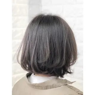 ショート カラー KIZU 髪質改善 オカルト怪談のヘアスタイル