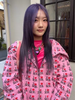 ロング カラー 🟠似合うカラー /レイヤー🟠りりのヘアスタイル