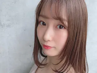 セミロング 🌟髪質改善ケアカラ ー美髪縮毛矯正y🌟のヘアスタイル