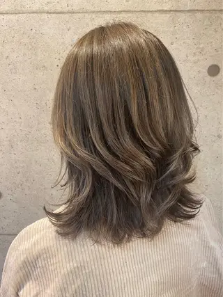 ミディアム TECHRISE金山所属・ERIKO Tのヘアスタイル