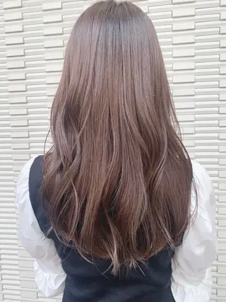 ロング カラー 島田 竜輔のヘアスタイル