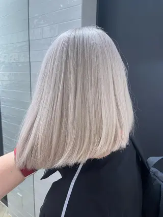 セミロング カラー 艶カラーリスト 🌈銀座🌈牛込萌香のヘアスタイル