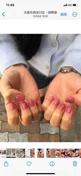 ネイル MELLMODE所属・Nakano Kanaのネイルデザイン