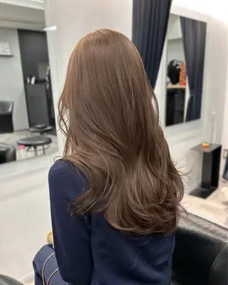 ロング カラー INTRO.by Fi-Ne所属・韓国ヘア 店長NEGIのヘアスタイル
