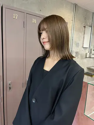 ミディアム カラー 小木曽智美 /ボブ/ショートのヘアスタイル