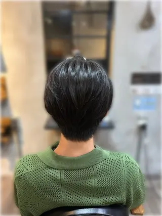 メンズ lafith hair noa上新庄所属・かじももな｜パーマ ｜透明感カラー🤍のヘアスタイル