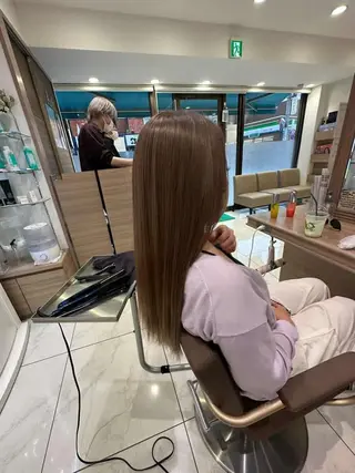 ロング カラー 縮毛募集中🔥 小平悠人のヘアスタイル