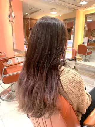 ロング カラー 若林 良のヘアスタイル