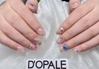 ネイル DOPALE、もも 彦奇のネイルデザイン