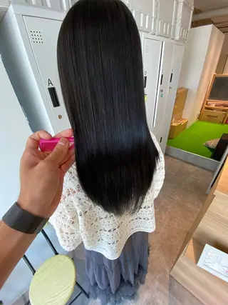 ロング 藤田 和輝のヘアスタイル