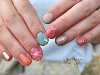 ネイル ショートネイル専門 yurin nailのネイルデザイン