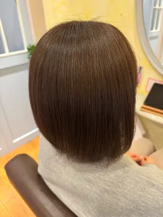 ミディアム 吉長 彩香のヘアスタイル