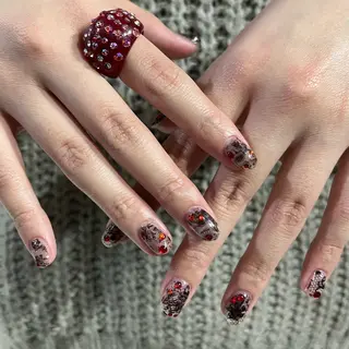 ネイル 小川 柚香のネイルデザイン