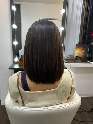 ミディアム カラー 髪質改善FORMA 💫S.Katohのヘアスタイル